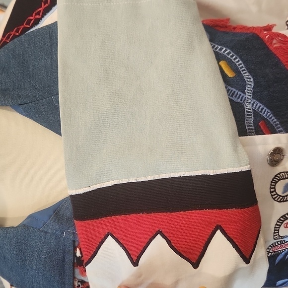 INDIGO Moon western patchwork jacket - Picture 11 of 13